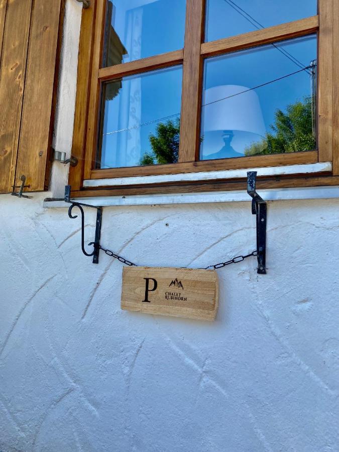 Apartment Chalet Rubihorn Mit Berg-Blick Bolsterlang Exterior photo